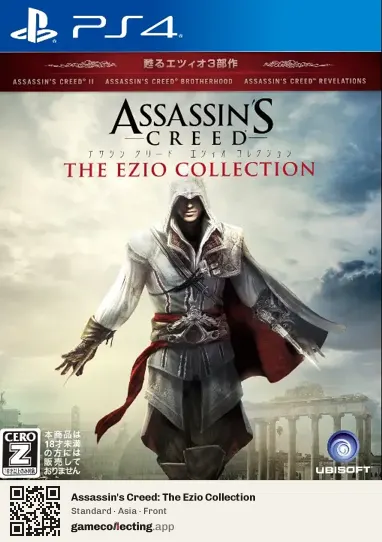 Assassin's Creed: The Ezio Collection PlayStation 4, Asia box front