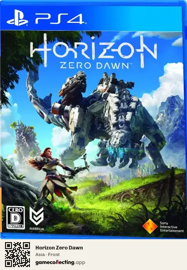 Horizon Zero Dawn PlayStation 4, Asia box front