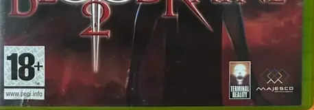 BloodRayne 2, the PEGI square on its front