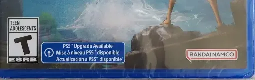 One Piece Odyssey, the ESRB box on its front