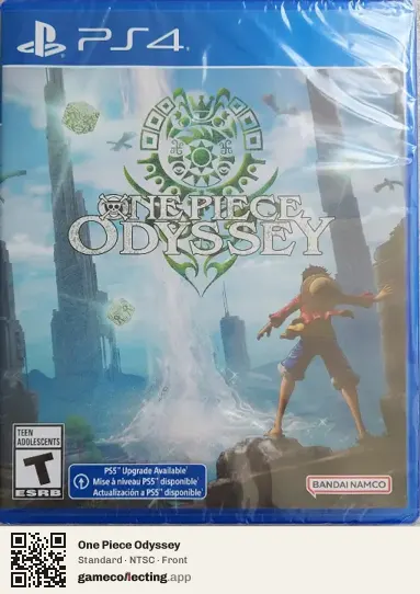 One Piece Odyssey PlayStation 4, NTSC box front