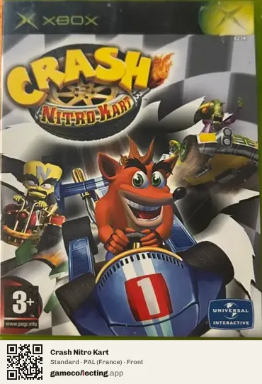 Crash Nitro Kart Xbox, France box front