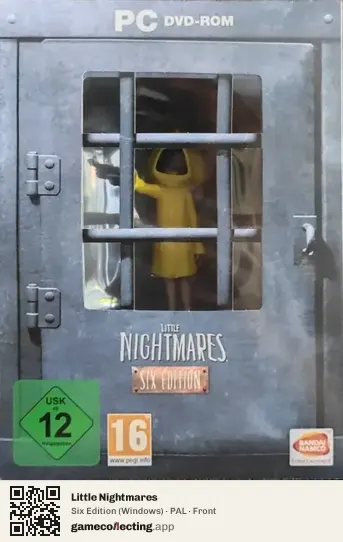 Little Nightmares Computer, PAL box front
