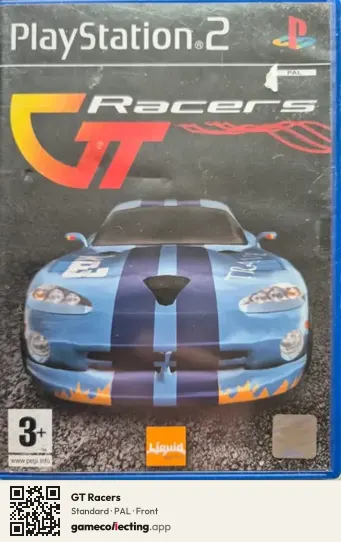 GT Racers PlayStation 2, PAL box front