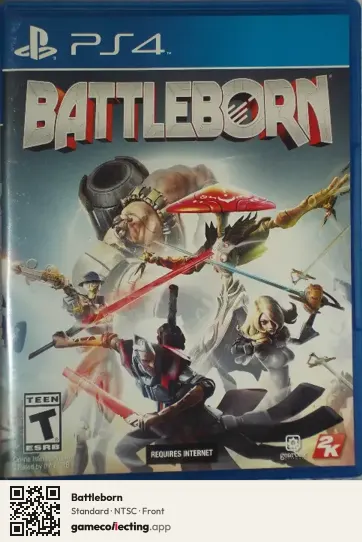 Battleborn PlayStation 4, NTSC box front