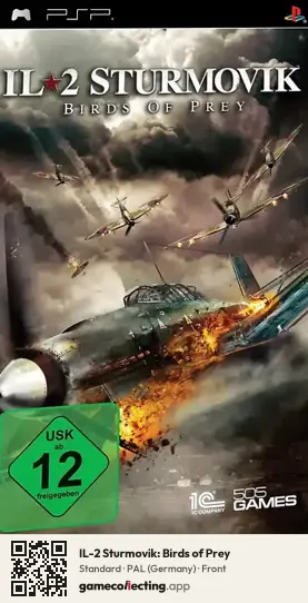 IL-2 Sturmovik: Birds of Prey PlayStation Portable, Germany box front