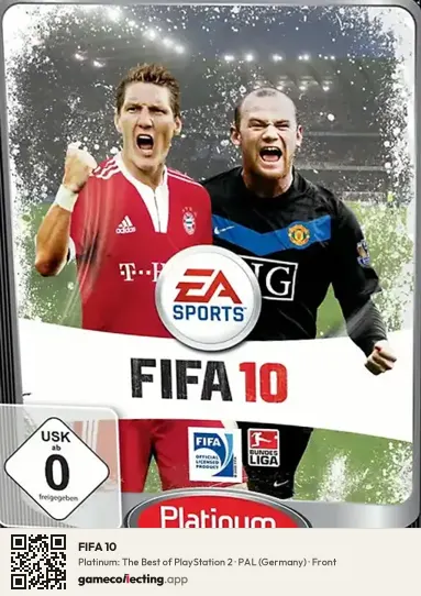 FIFA 10 PlayStation 2, Germany box front