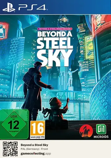 Beyond a Steel Sky PlayStation 4, Germany box front