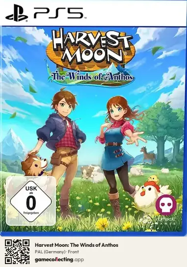 Harvest Moon: The Winds of Anthos PlayStation 5, Germany box front
