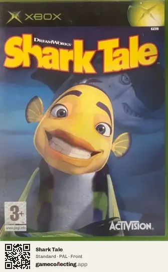 Shark Tale Xbox, PAL box front