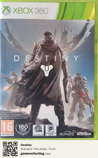 Destiny Xbox 360, Italy box front