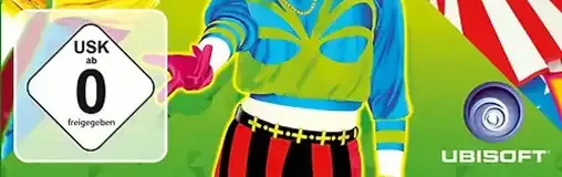 Just Dance 2015, the USK square on its front