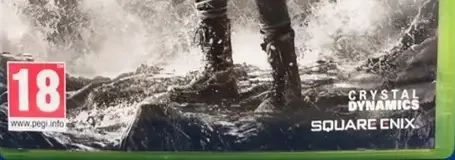 Tomb Raider, the PEGI square on its front