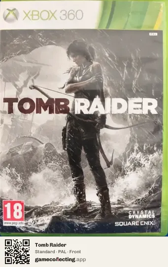 Tomb Raider Xbox 360, PAL box front