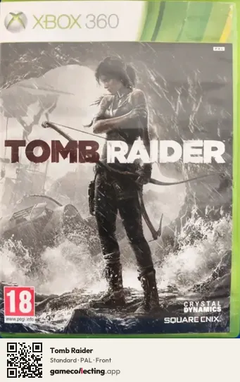 Tomb Raider Xbox 360, PAL box front