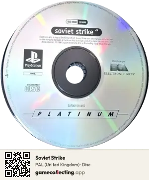 Soviet Strike PlayStation, PAL disc