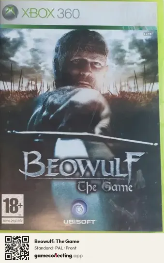 Beowulf: The Game Xbox 360, PAL box front