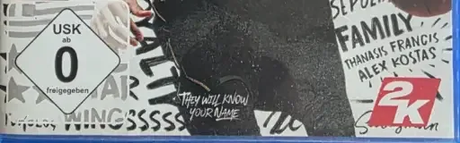 NBA 2K19, the USK square on its front
