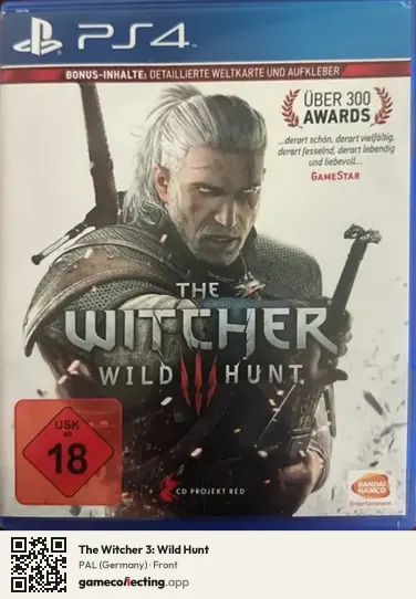 The Witcher 3: Wild Hunt PlayStation 4, Germany box front