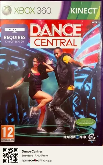 Dance Central Xbox 360, PAL box front
