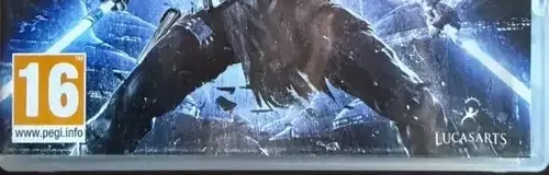 Star Wars: The Force Unleashed II, the PEGI square on its front