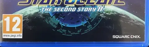 Star Ocean: The Second Story R, the PEGI square on its front