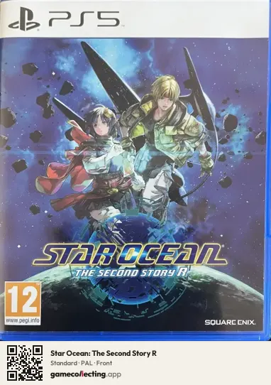 Star Ocean: The Second Story R PlayStation 5, PAL box front