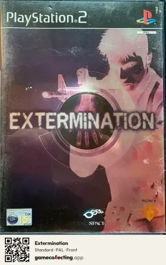 Extermination PlayStation 2, PAL box front