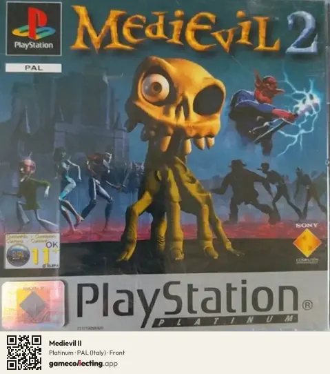 Medievil II PlayStation, Italy box front