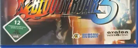 Bloody Roar 3, the USK square on its front