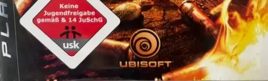 Far Cry 2, the USK square on its front