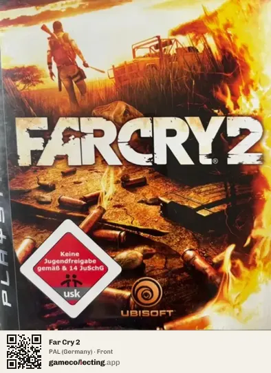 Far Cry 2 PlayStation 3, Germany box front