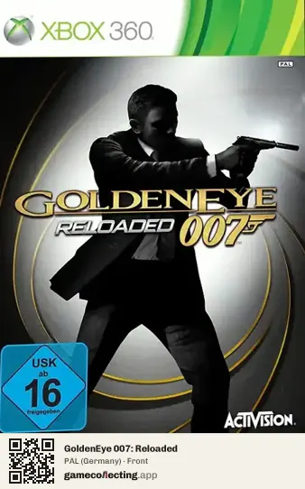 GoldenEye 007: Reloaded Xbox 360, Germany box front