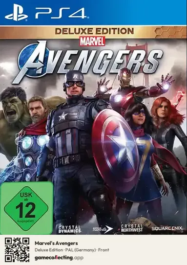 Marvel's Avengers PlayStation 4, Germany box front
