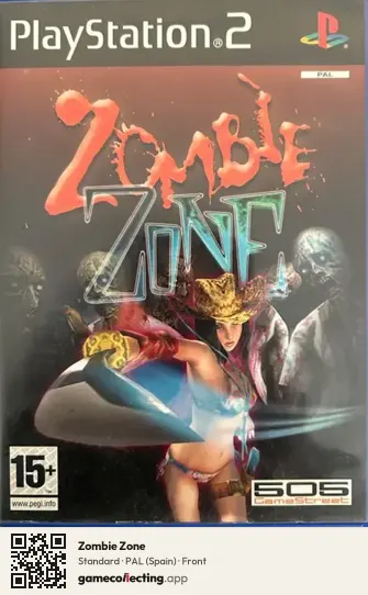 Zombie Zone PlayStation 2, Spain box front