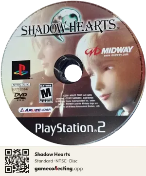 Shadow Hearts PlayStation 2, NTSC disc