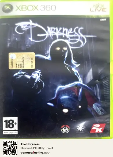 The Darkness Xbox 360, Italy box front