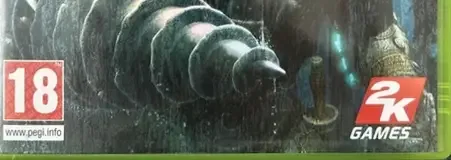 BioShock 2, the PEGI square on its front