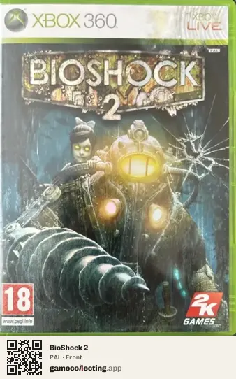 BioShock 2 Xbox 360, PAL box front