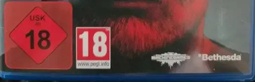 Wolfenstein Alt History Collection, the USK square on its front