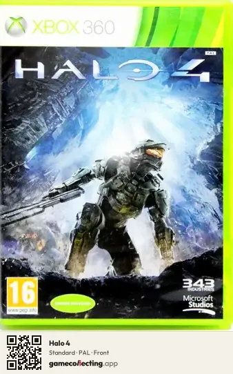 Halo 4 Xbox 360, PAL box front