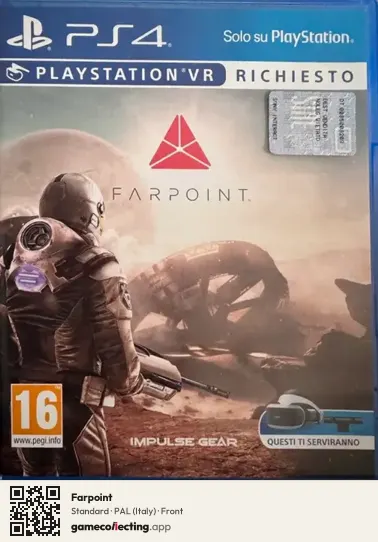 Farpoint PlayStation 4, Italy box front