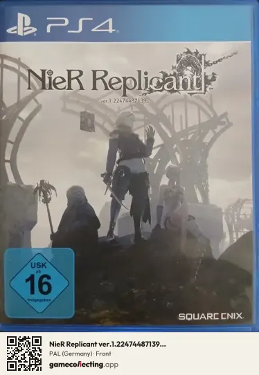 NieR Replicant ver.1.22474487139... PlayStation 4, Germany box front