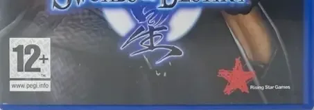 Swords of Destiny, the PEGI square on its front