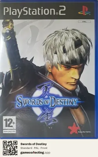 Swords of Destiny PlayStation 2, PAL box front