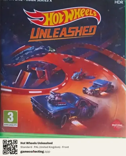Hot Wheels Unleashed Xbox One, United Kingdom box front