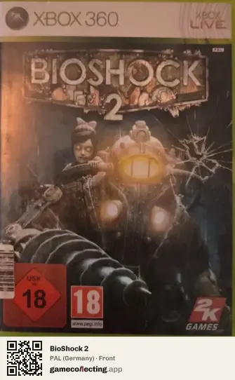 BioShock 2 Xbox 360, Germany box front