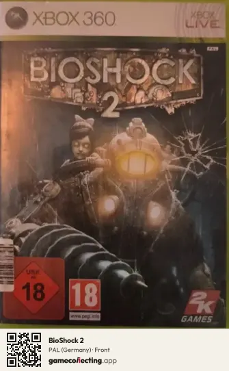 BioShock 2 Xbox 360, Germany box front