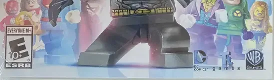 LEGO Batman 3: Beyond Gotham, the ESRB box on its front