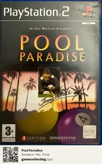 Pool Paradise PlayStation 2, PAL box front